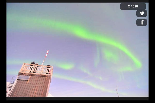 Armchair aurora watching