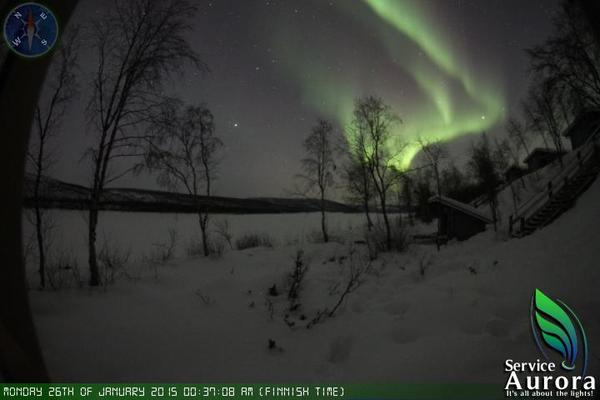 Armchair aurora watching