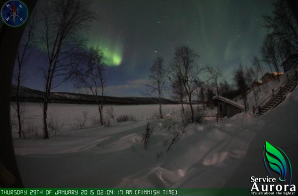 Armchair aurora watching