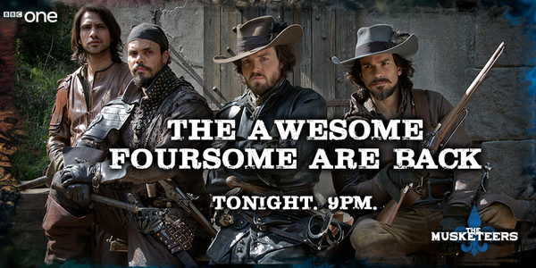 Swagger Inn recruits for Series 2 of The Musketeers (Thread 74)