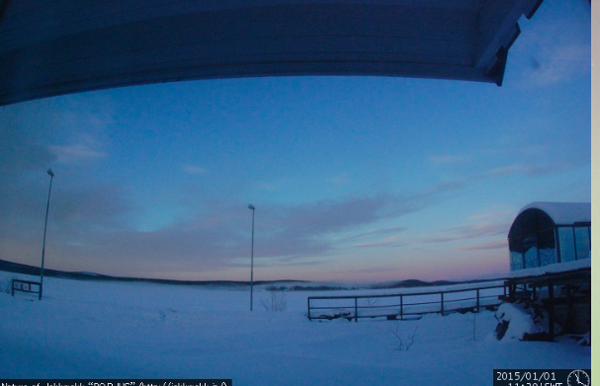 Armchair aurora watching