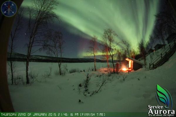 Armchair aurora watching