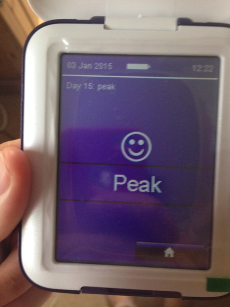Clearblue advanced fertility monitor (new one with touchscreen)