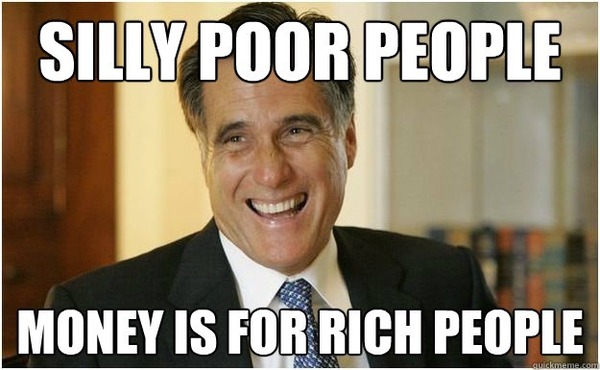 to ask all of the 1% here (anyone earning over £20'000) what you are doing to help the 99%?