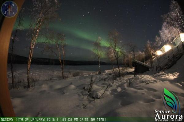 Armchair aurora watching