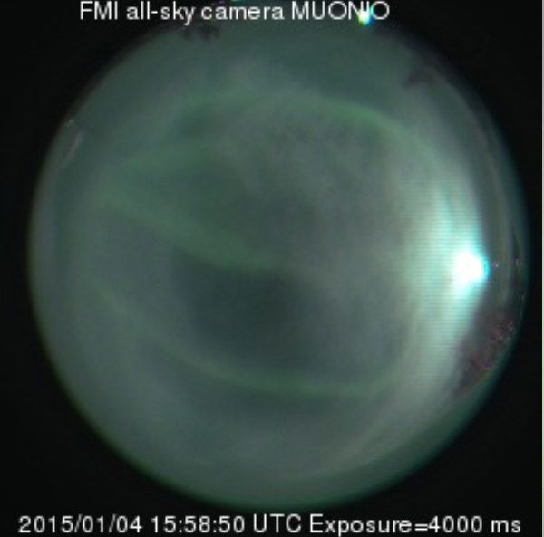 Armchair aurora watching