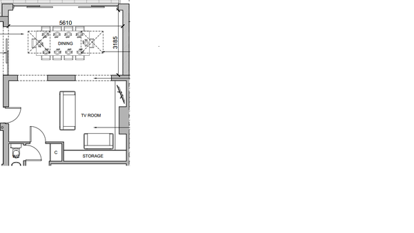 Open plan or partial plan