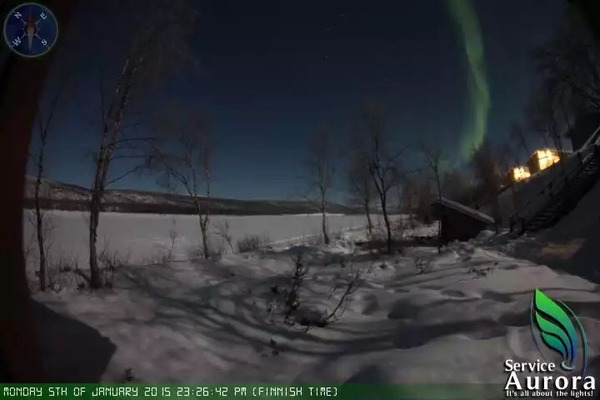 Armchair aurora watching