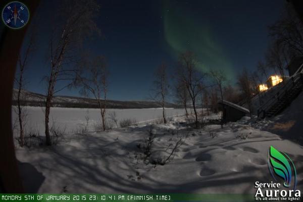 Armchair aurora watching