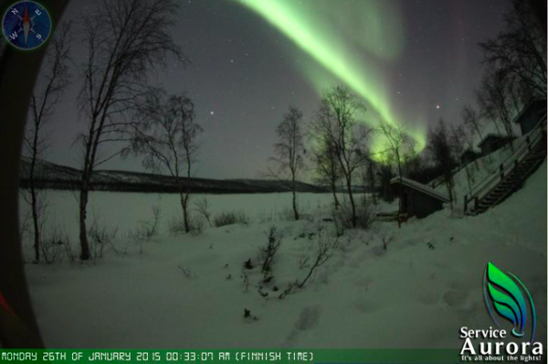 Armchair aurora watching