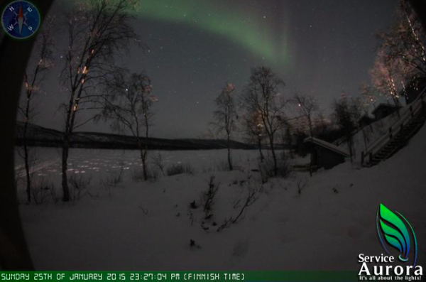 Armchair aurora watching