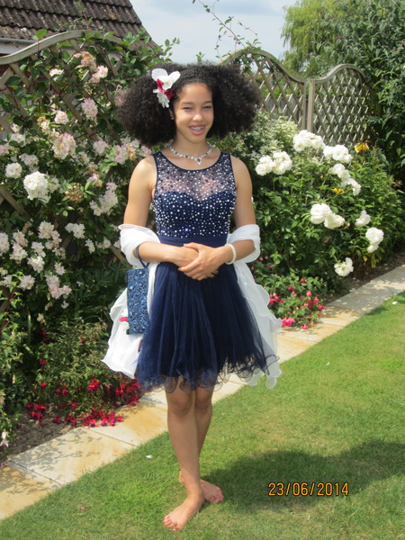 Prom dresses which hit the floor. Really?