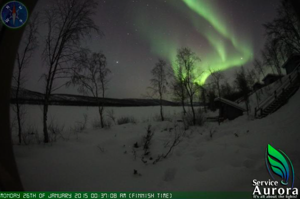 Armchair aurora watching
