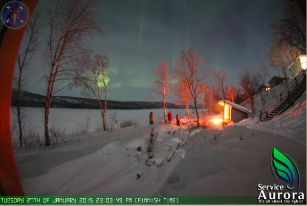 Armchair aurora watching