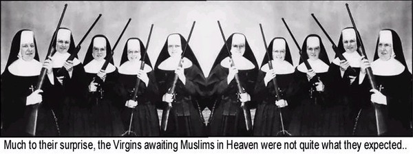 72 virgins in paradise