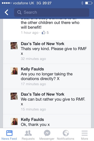 To ask if anyone is setting up a fb page to discuss Tricky Dicky?