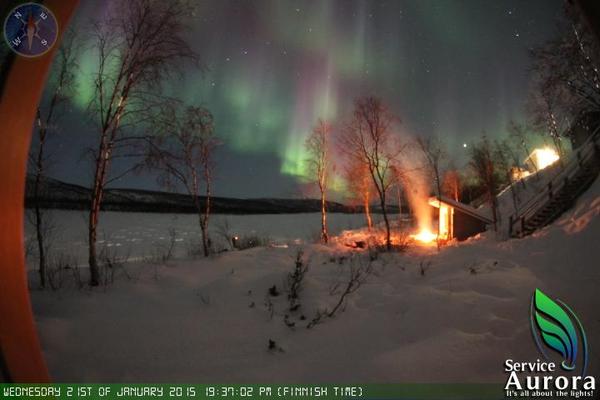 Armchair aurora watching