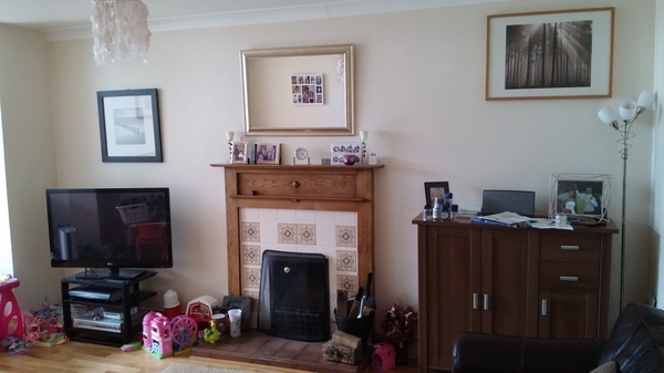 family room. stuck on paint colours