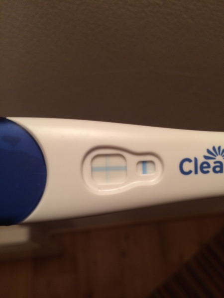 Bfn clearblue digital day before period...
