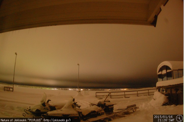 Armchair aurora watching