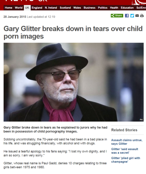 to email BBC News and complain they are still using term "child porn" on their news website.