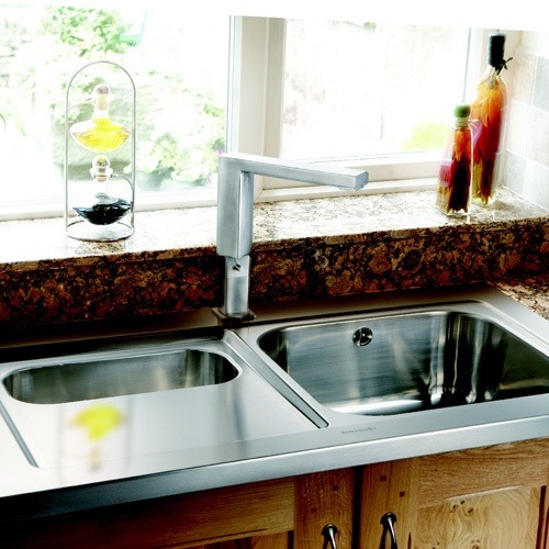 Does anyone one have a full counter width sink?