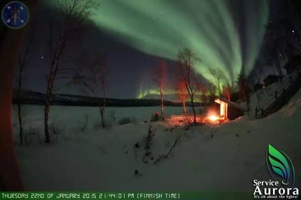 Armchair aurora watching