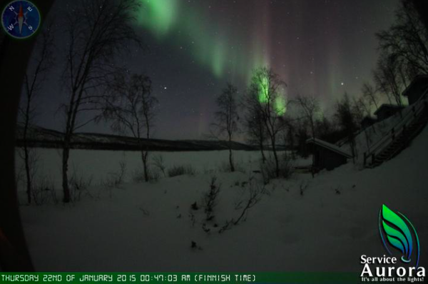 Armchair aurora watching