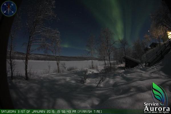 Armchair aurora watching
