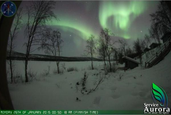 Armchair aurora watching