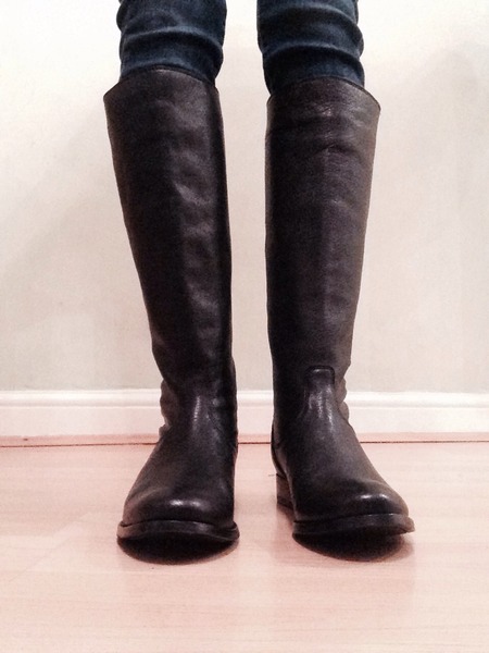 Help me decide... Are they too wide? Delectable Frye boots in sale