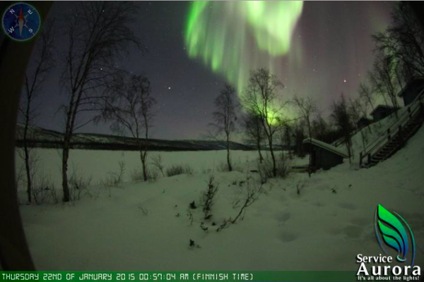 Armchair aurora watching