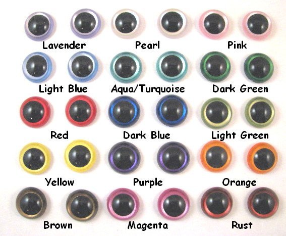 GIGANTIC plastic safety eyes