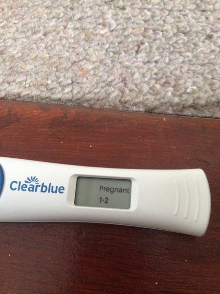 Bfn clearblue digital day before period...