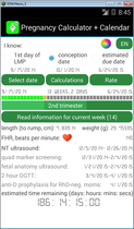 Pregnancy calculator, calendar and due date countdown!