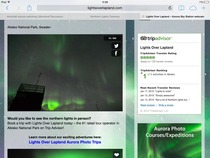 Armchair aurora watching