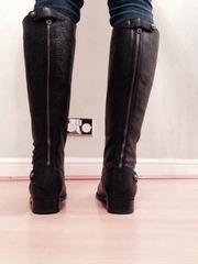 Help me decide... Are they too wide? Delectable Frye boots in sale