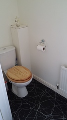Help me decorate our downstairs toilet. please.