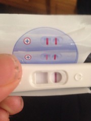 Can anyone else see the line or am I imagining it?