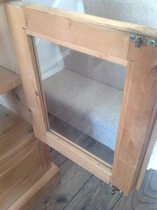 Can anyone help with my pine unit makeover? Pics included.