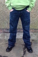 Do these jeans look ridiculous with a turnup