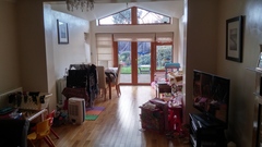 family room. stuck on paint colours