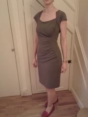 Do I look frumpy in this dress?  (with photos! )