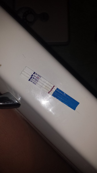 faint line on pregnancy tests!!!