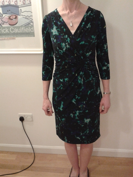 Do I look frumpy in this dress?  (with photos! )