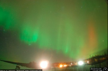 Armchair aurora watching