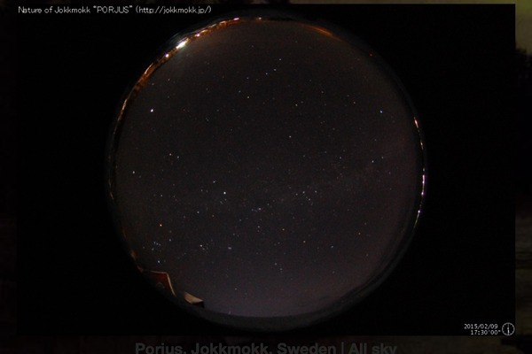 Armchair aurora watching