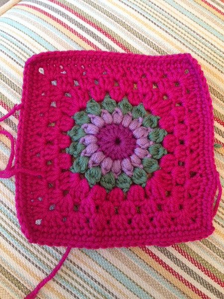 Woolly Hugs. For our own Beccajo. Lovely donors and crafters, please, your help is needed.