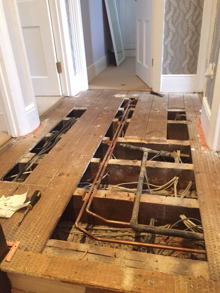 Mystery leak, stains on ceiling getting worse. Piglet John?