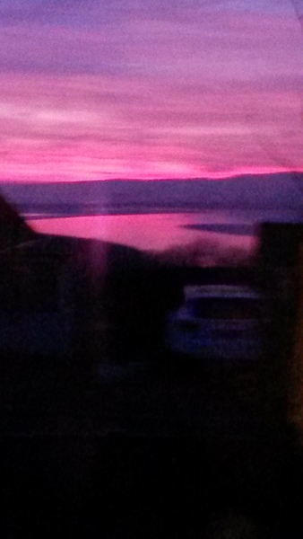 Anyone else looking at the stunning sunset?